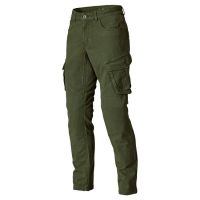Held CREEK Armalith denim cargo kalhoty khaki v délce 32